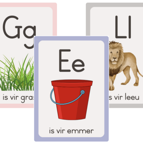 Alphabet with Illustrations