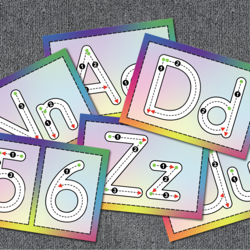 Number and Alphabet Tracking