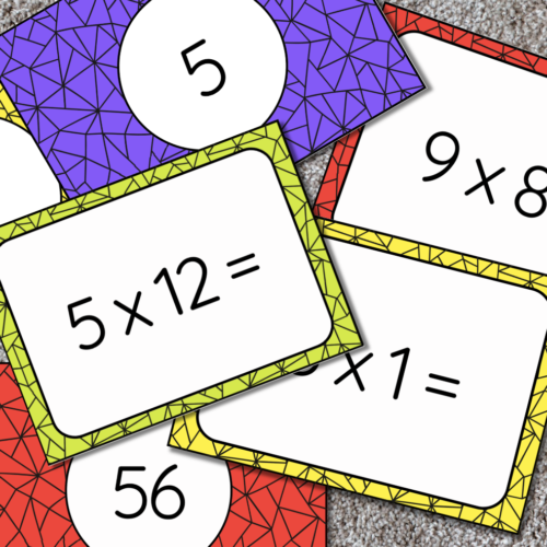 Times Table Flashcards