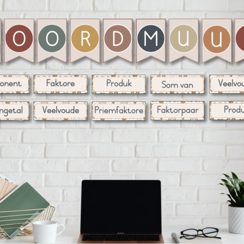 Boho Word Wall