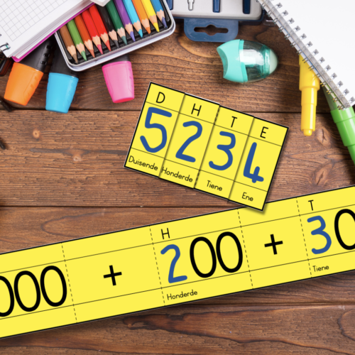 Place Value & Expanded Form Strips