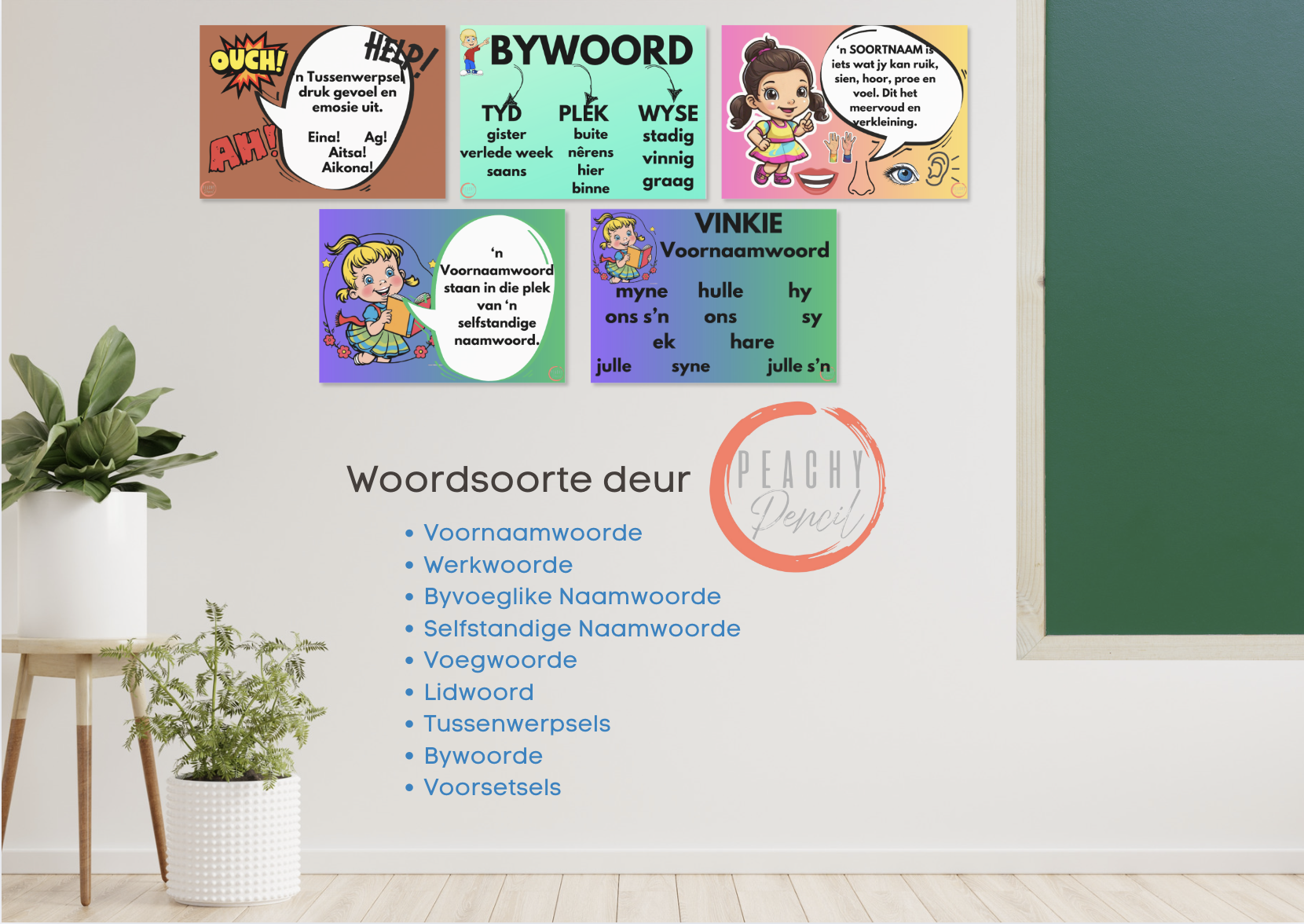 Woordsoorte deur Peachy Pencil